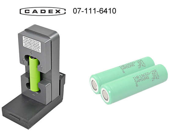Адаптер анализатора Cadex 18650 / 21700 Adapter